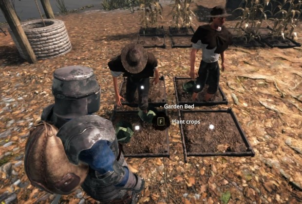 Nested Lands screenshot of villagers farming for you