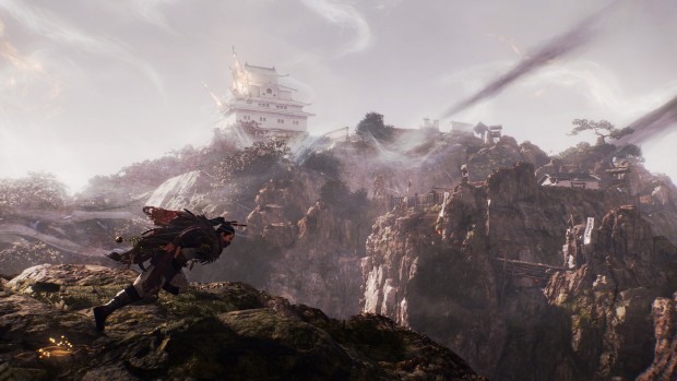 Nioh 3 screenshot of a beautiful landscape you can explore