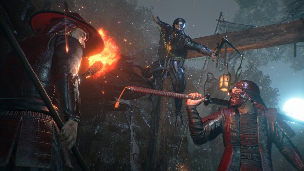 Nioh 3 beginners guide screenshot of a ninja ambush