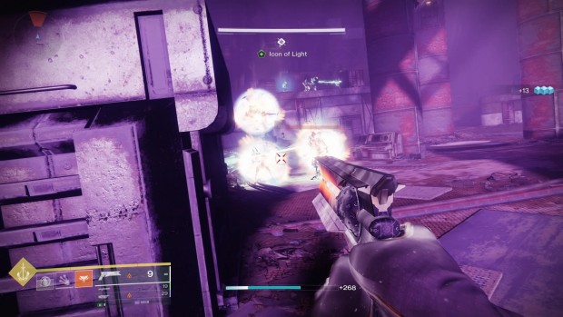 Destiny 2 screenshot of a revolver that makes enemies explode