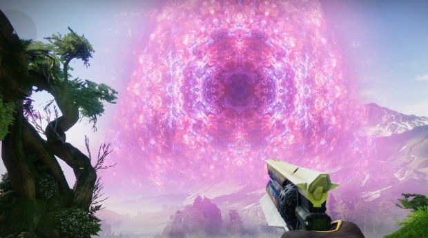 Destiny 2 screenshot of a gorgeous location