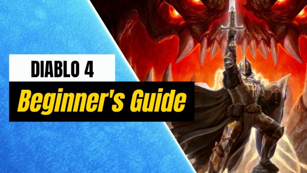 Diablo 4 Beginner's Guide artwork and logo