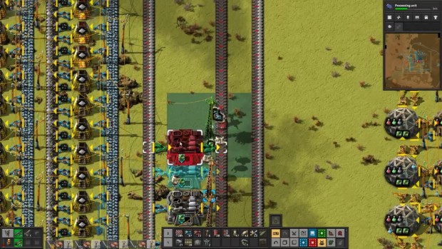 Factorio Beginner's Guide screenshot of the player upgrading their furnaces