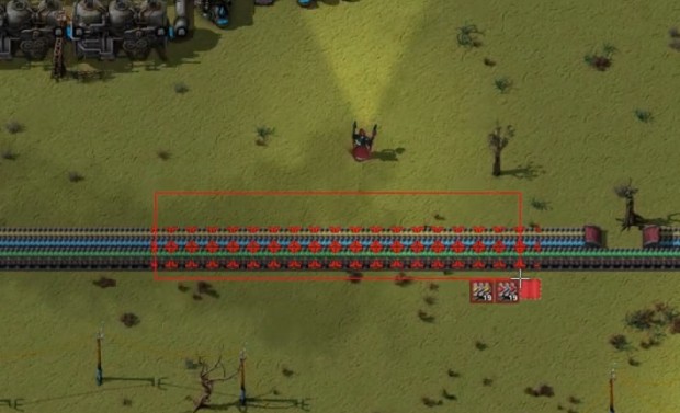 Factorio Beginner's Guide screenshot of drones doing your bidding