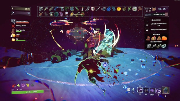 Risk of Rain 2 beginner's guide screenshot of how tough the Void Fields can get