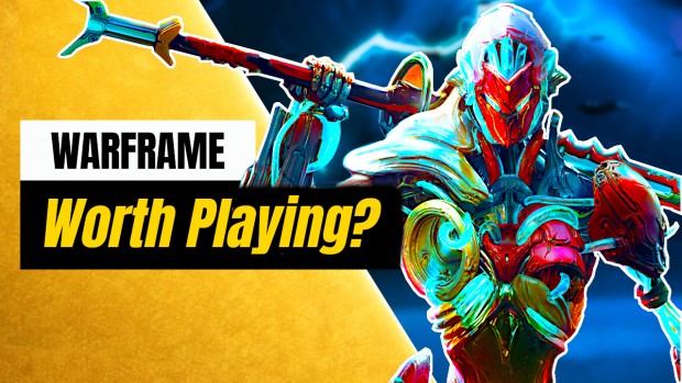 Artwork for my 'Is Warframe Worth Playing' retrospective