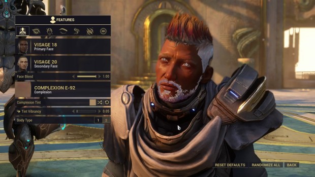 Warframe retrospective screenshot of a randomized hillarious character