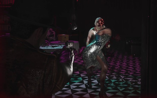 The Sinking City 2 screenshot of a zombie conga line