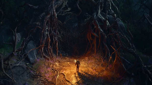 The Witcher 3 screenshot of the Songs of the Past expansion trailer